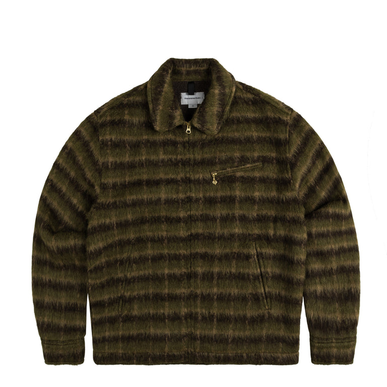

Куртка brushed wool check jacket Thisisneverthat, коричневый