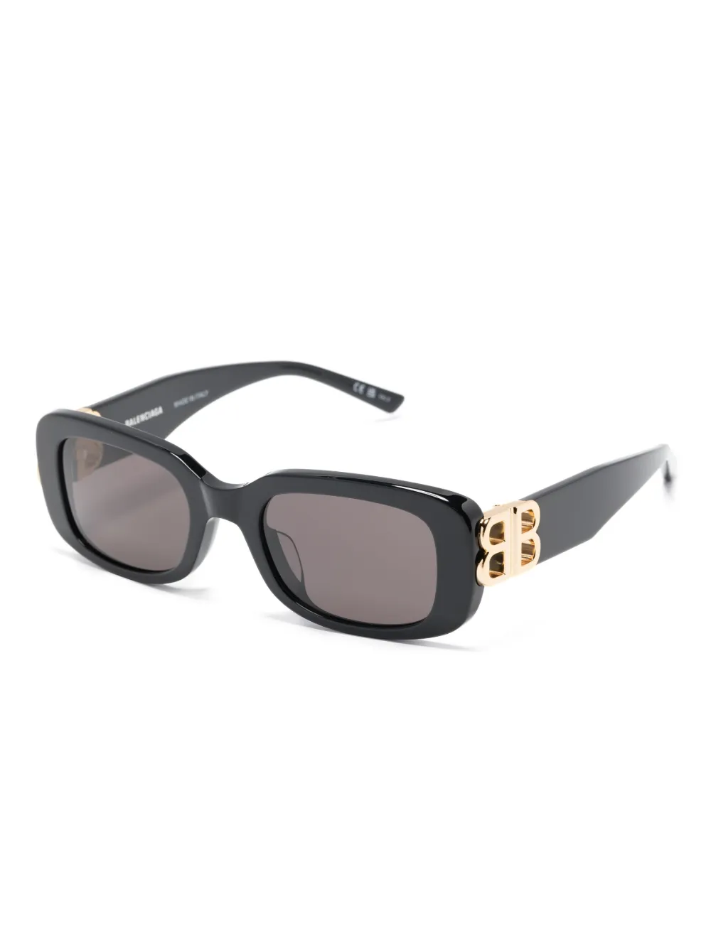 Солнцезащитные очки Dynasty в прямоугольной оправе Balenciaga Eyewear, черный — фото 2