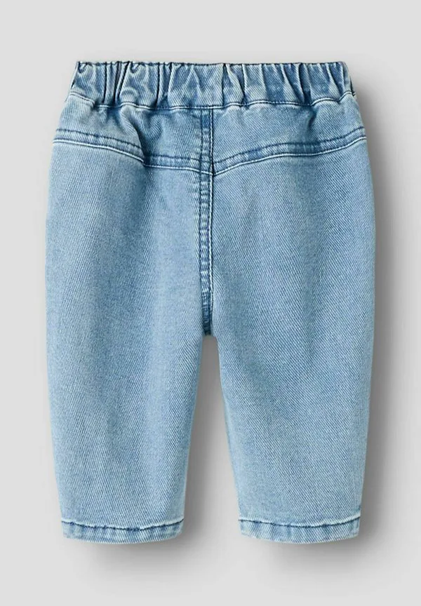 Свободные джинсы свободного кроя. Lil' Atelier, Medium Blue Denim — фото 2