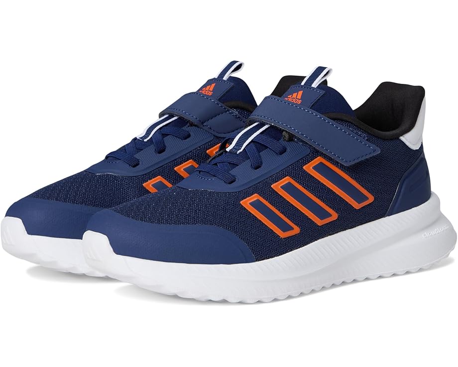 

Кроссовки adidas Kids X_PLR Path Elastic Lace & Strap Shoes, цвет Dark Blue/Semi Impact Orange/White