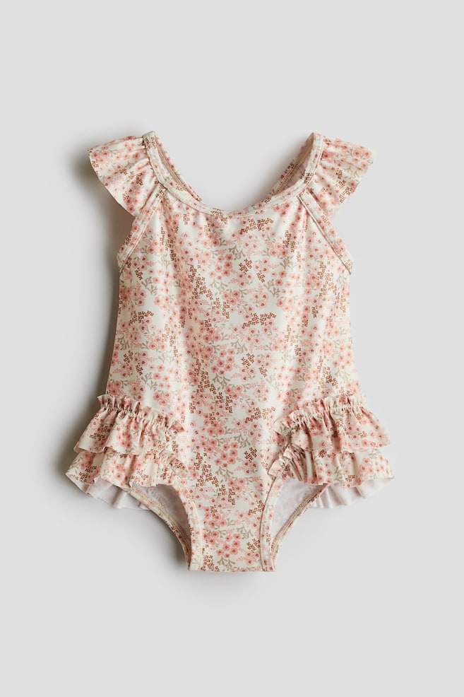 

Купальник с воланами H&M, мультиколор