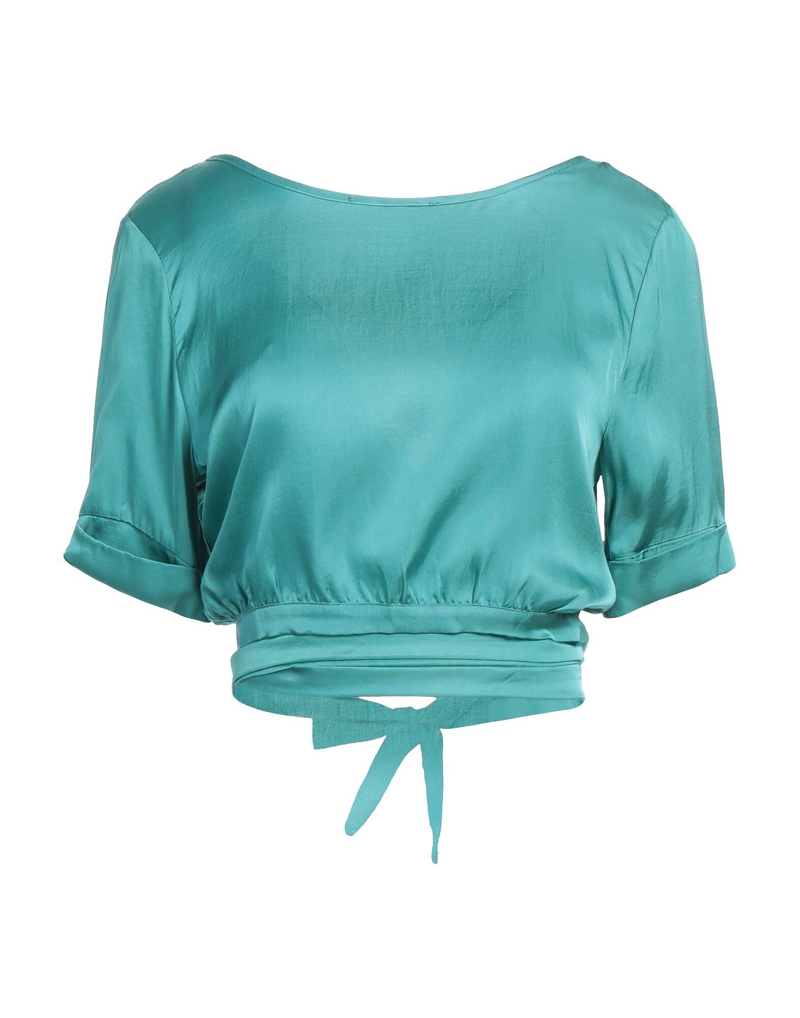 

Кроп-топ Kontatto, бирюзовый