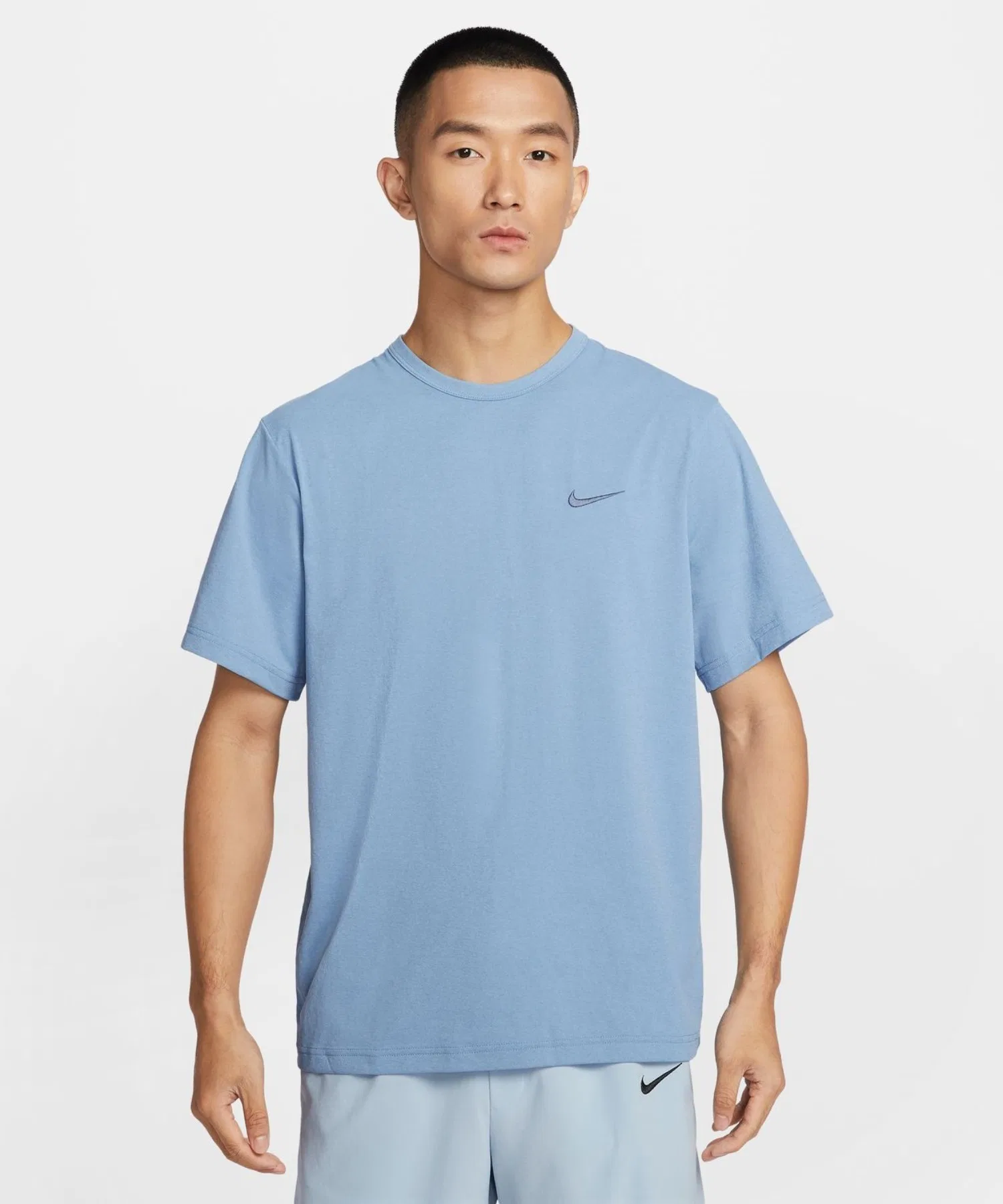 Мужская футболка NIKE DF HYVERSE GFX с принтом тёмно-синяя