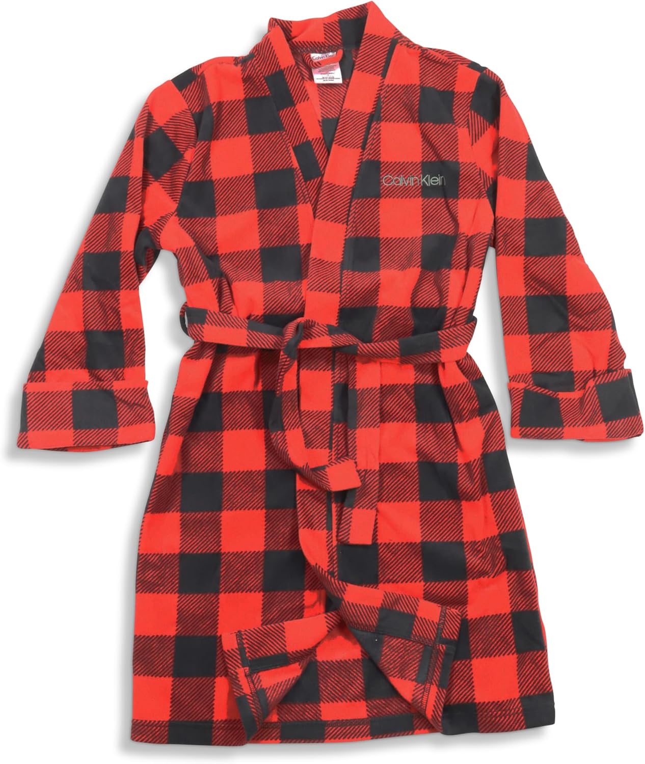 

Халат Calvin Klein для мальчиков с манжетами на рукавах, Red Buffalo Pld