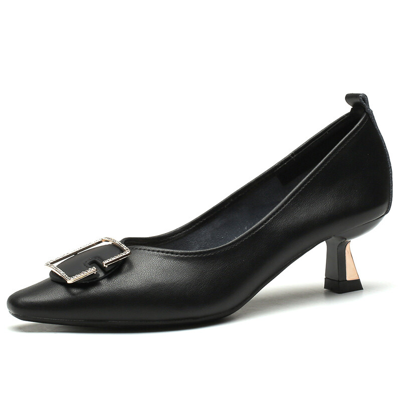 

Туфли женские на высоком каблуке Yafei Xuanyu, черный