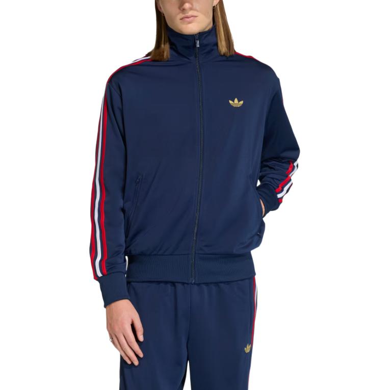 Куртка Firebird FW25 TRACK TOP мужская Adidas Originals, midnight indigo/scarlet/белый — фото 3