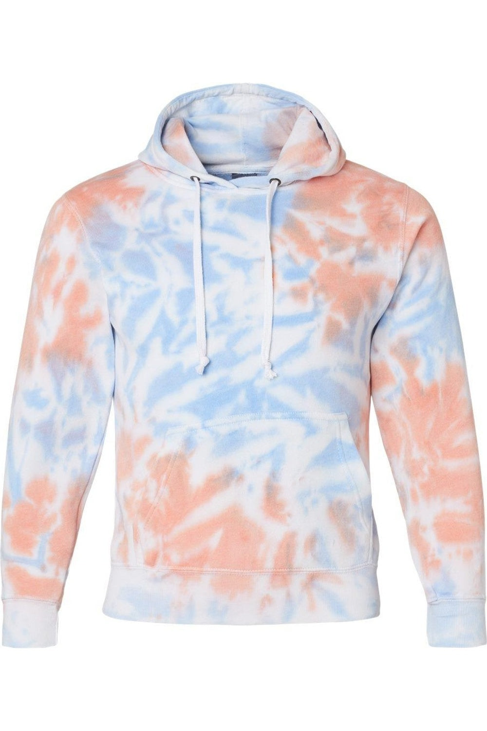 

Толстовка с капюшоном из флиса с принтом тай-дай J. America, цвет sunset tie dye