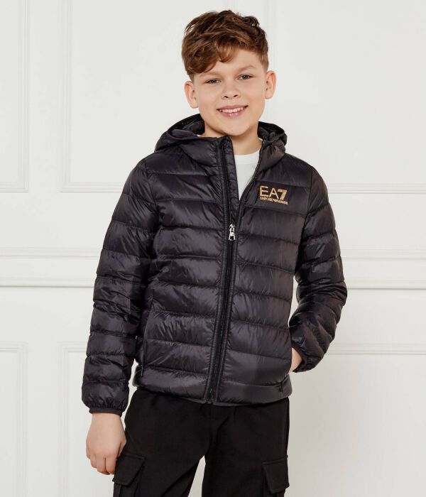 

Пуховик Regular fit Ea7, черный