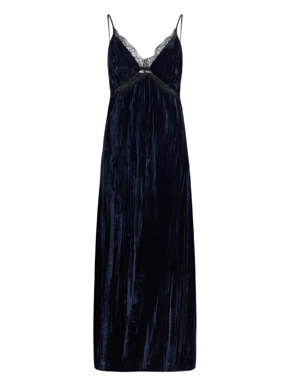 

Бархатное платье с кружевом Liu Jo, черный