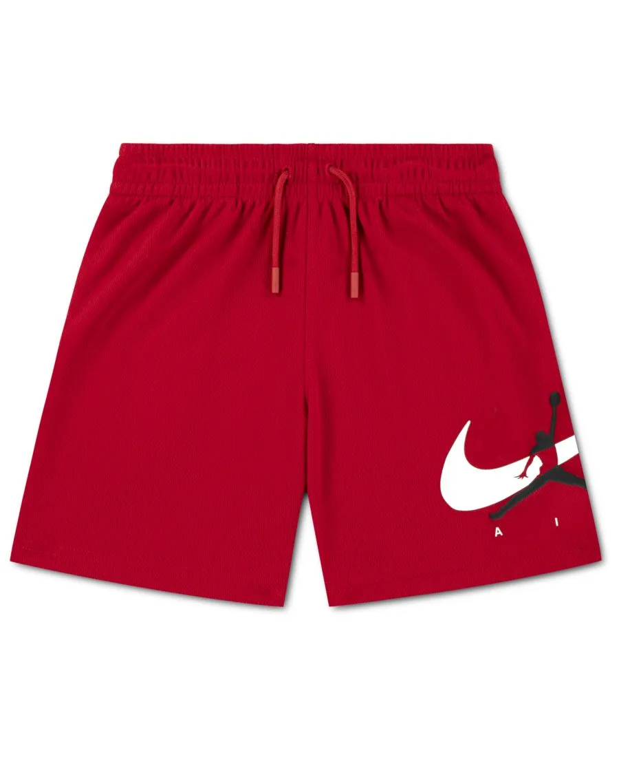 Детские шорты из сетчатой ткани Arch Mesh, размер 4-7X Jordan, gym красный