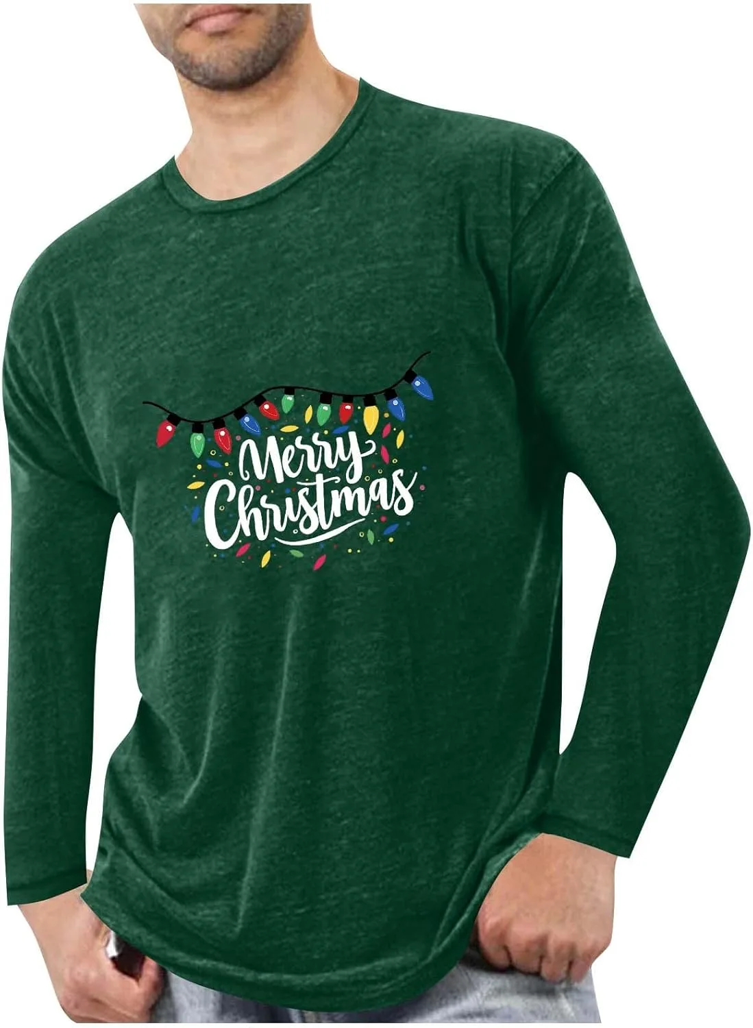 

Футболка мужская Merry Christmas, мягкая и удобная