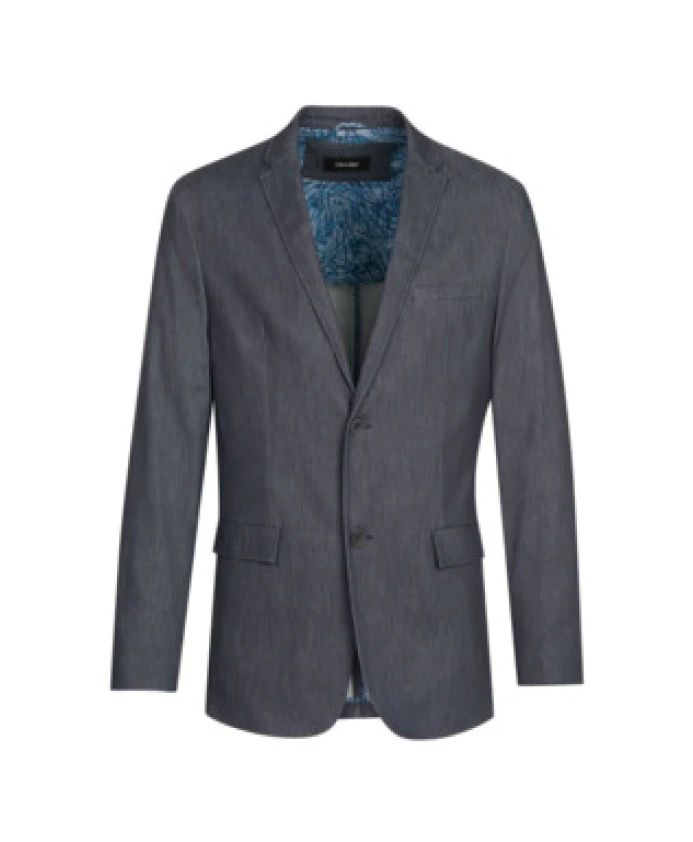 

Серые мужские костюмы Calvin Klein, серый