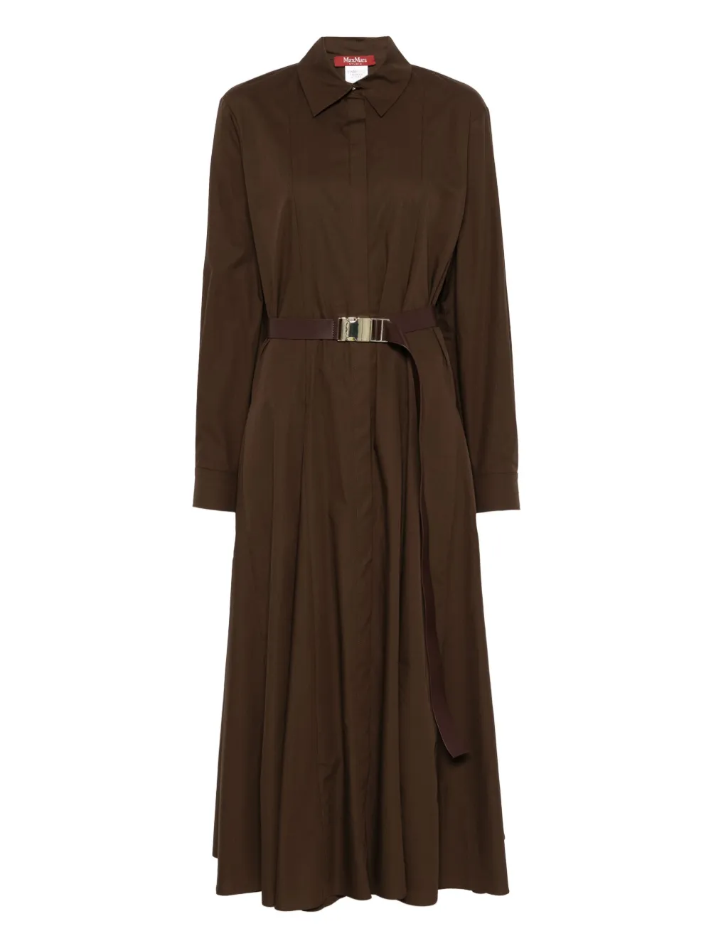 

Платье миди MAX MARA, коричневый