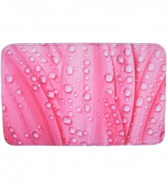 

Коврик для ванной SANILO Pink Flower 50x80 cm, 50x1,5x80 см, розовый