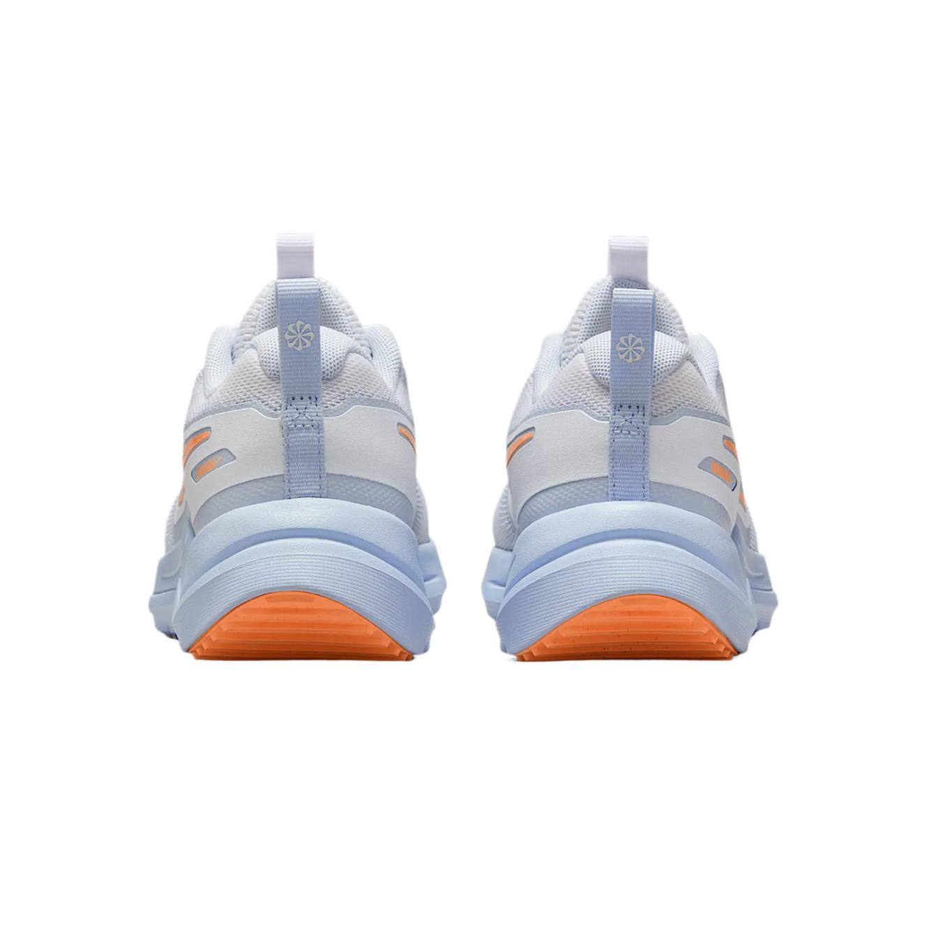 Nike Cosmic Runner детские беговые кроссовки белый/фиолетовый/синий/кремовый/персиковый/красный — фото 4