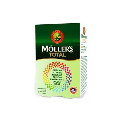 

Möllers Total Multivitamins Omega-3 28 таблеток - Здоровье и личная гигиена