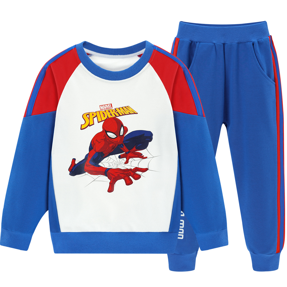 Disney Marvel Series повседневная спортивная одежда Blue для детей 3-7 лет — фото 3