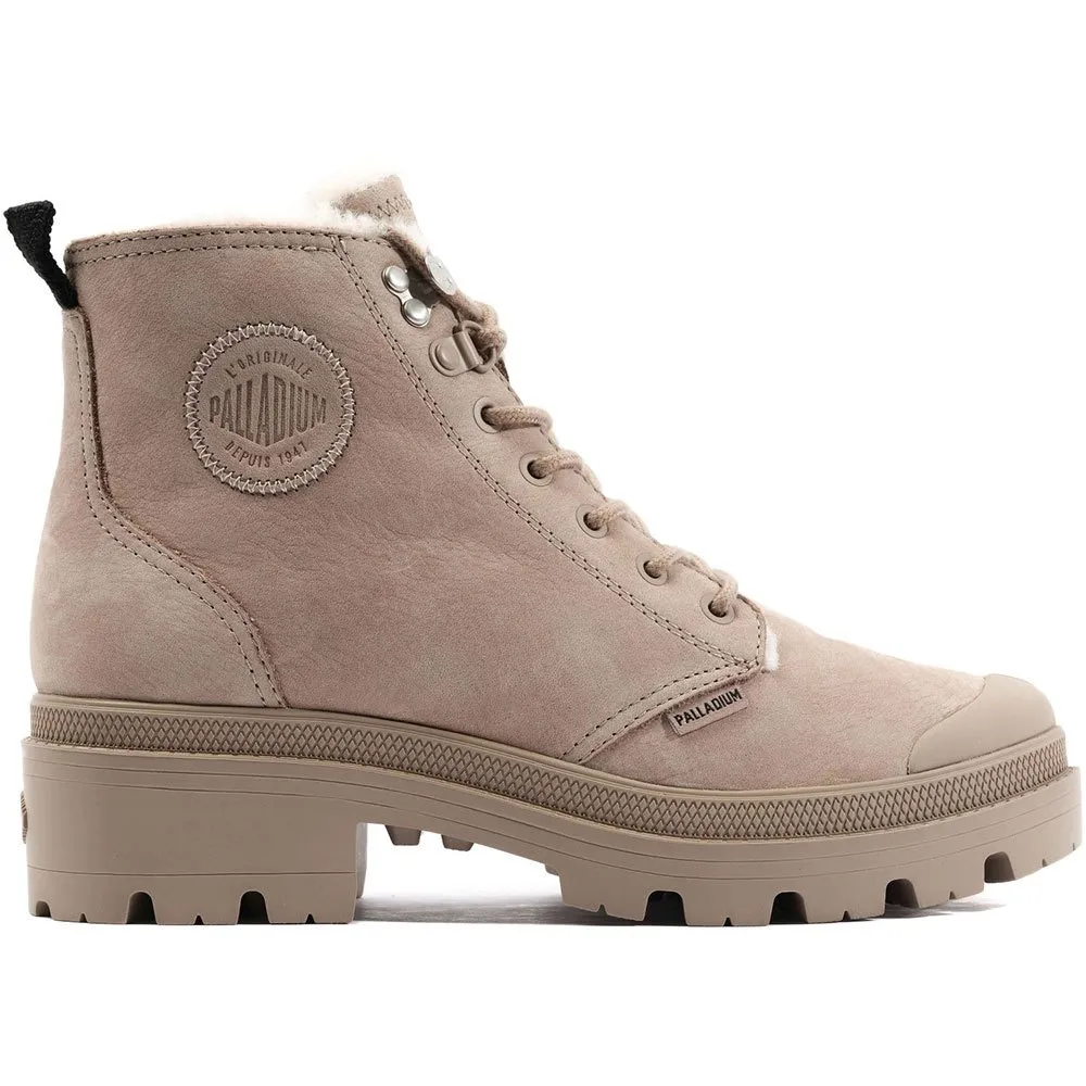 Ботинки Palladium Pallabase Nubuck Zip WL, бежевый