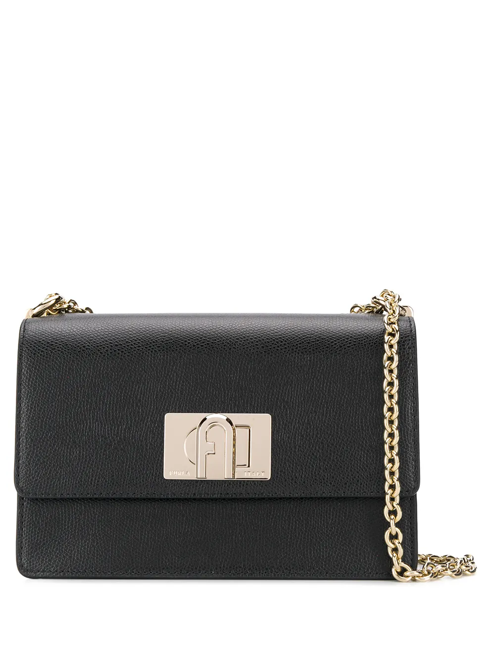 

Сумка через плечо с монограммой Furla, черный