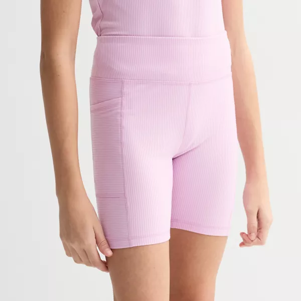 

Велосипедные шорты для девочек 7-20 лет Tek Gear, цвет vibrant lilac