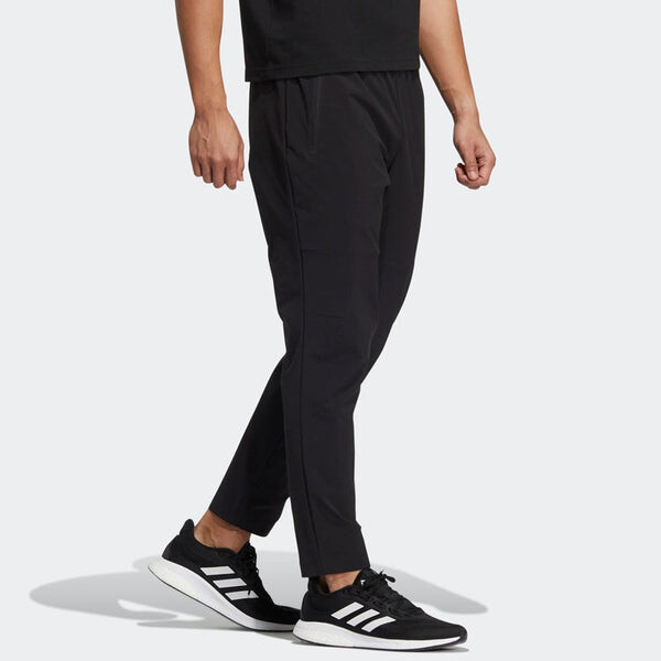 Спортивные штаны Men's adidas Fi Ent Wvpt Casual Breathable Solid Color Sports Pants/Trousers/Joggers Black, черный — фото 4