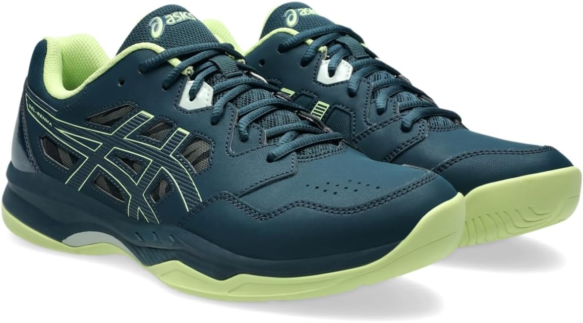 Мужские кроссовки для пинг-понга Asics Gel-RENMA, зеленый/бирюзовый — фото 2