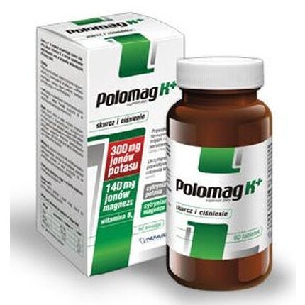 

Polomag K - 120 таблеток премиум-класса с калием и магнием для повышения мышечной производительности и силы Enduroboost