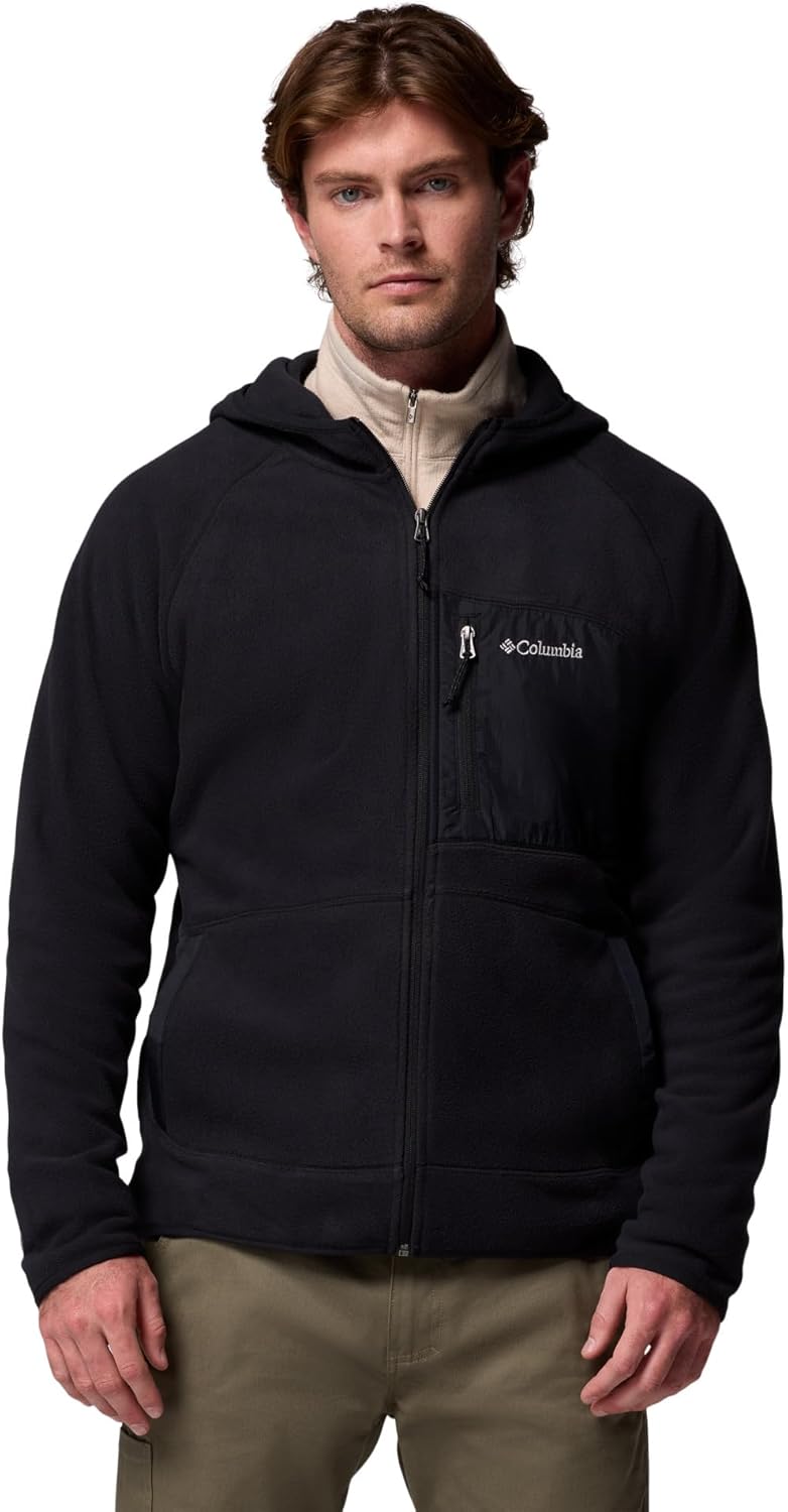 

Columbia мужская куртка Fast Trek Overlay Hooded Full Zip, Black, Черный, Columbia мужская куртка Fast Trek Overlay Hooded Full Zip, Black
