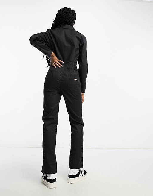 

Черный комбинезон с длинными рукавами Dickies Haughton