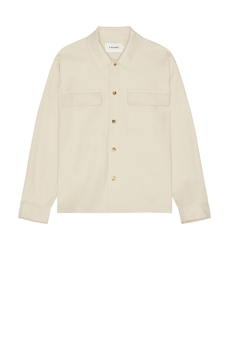

Двойная карманная рубашка Frame, light beige