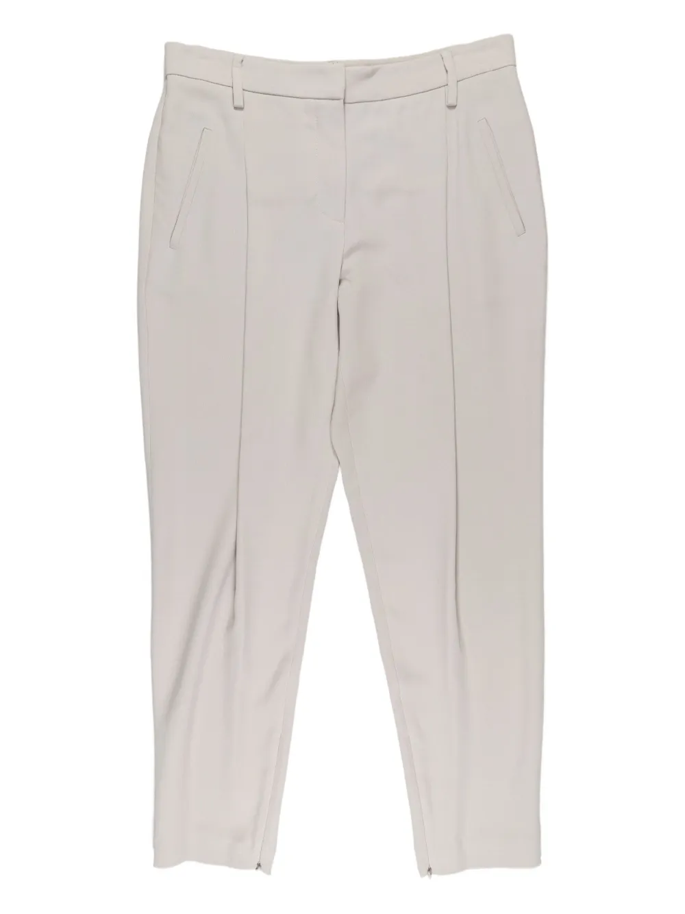 

Плиссированные брюки Brunello Cucinelli, серый