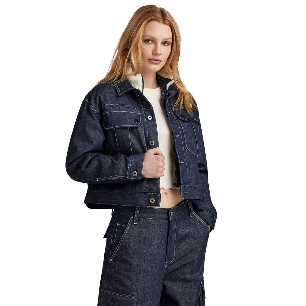 

Куртка G-Star Sherpa Detachable Liner Denim, синий