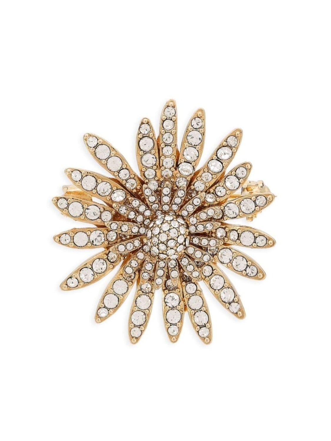

Брошь Daisy с кристаллами (30 мм) Dolce & Gabbana, золотой