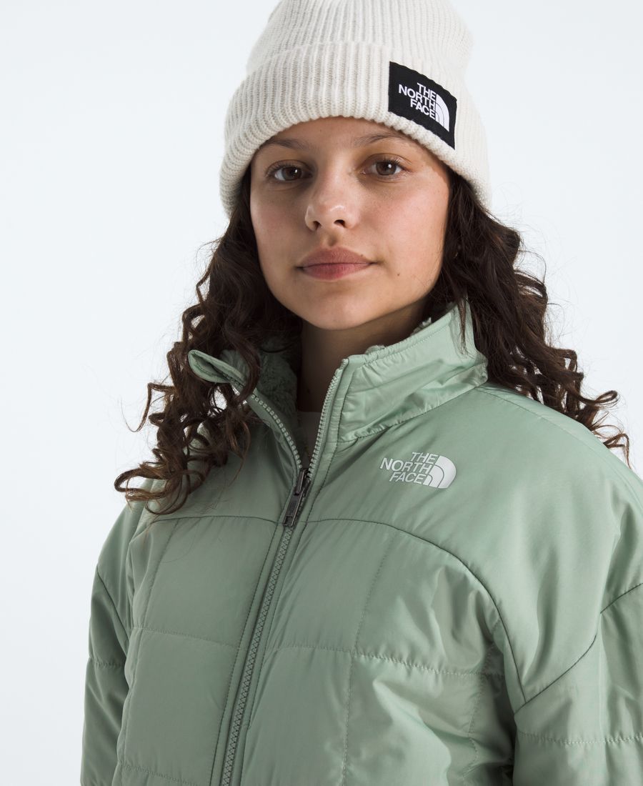 Двусторонняя куртка Shasta на молнии для девочек 6-16 лет The North Face, Slate Moss — фото 2
