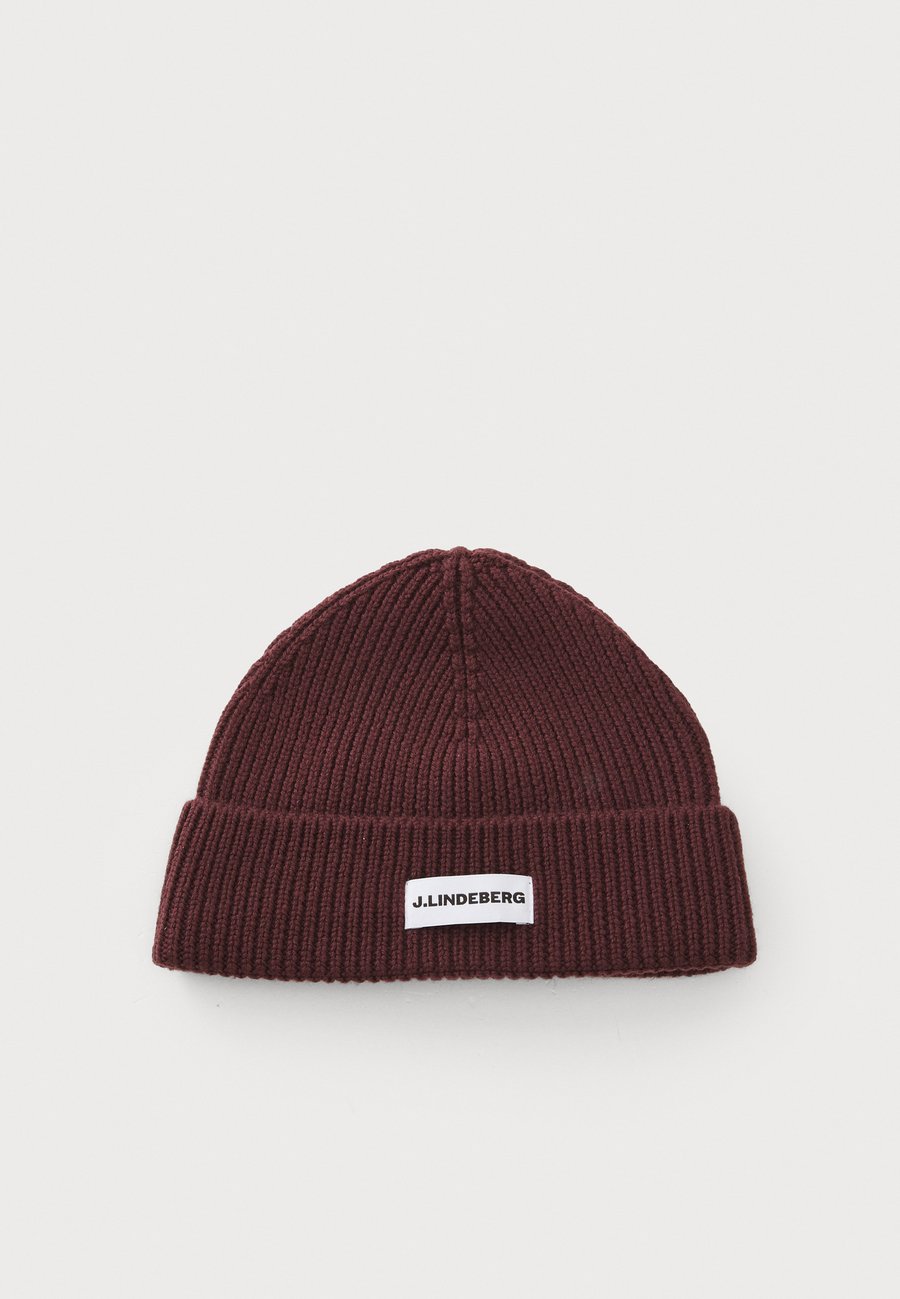 

Шапка J.LINDEBERG JUAN BEANIE, Huckleberry/Brown