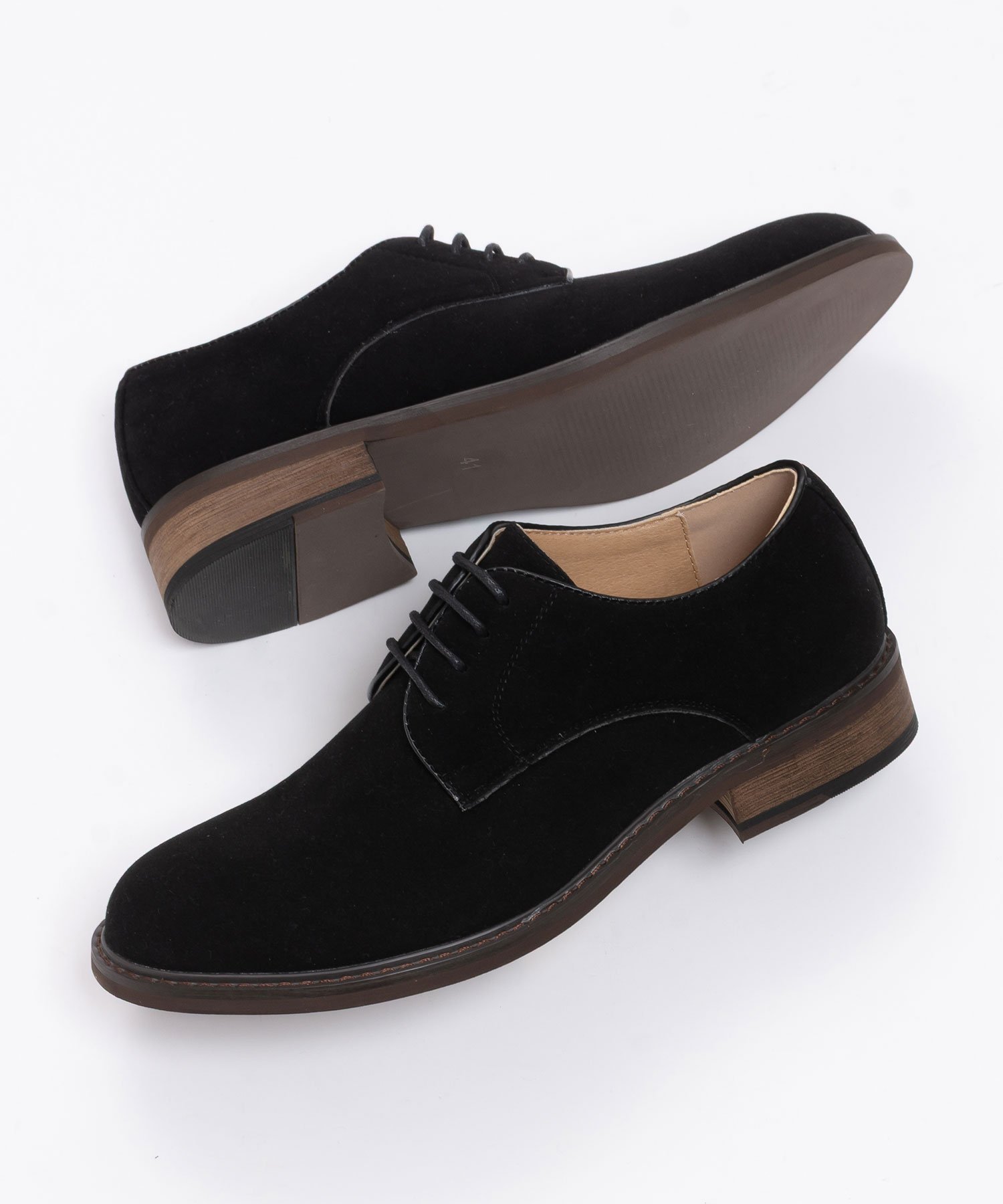 Оксфордские туфли SVEC, Black suede — фото 3