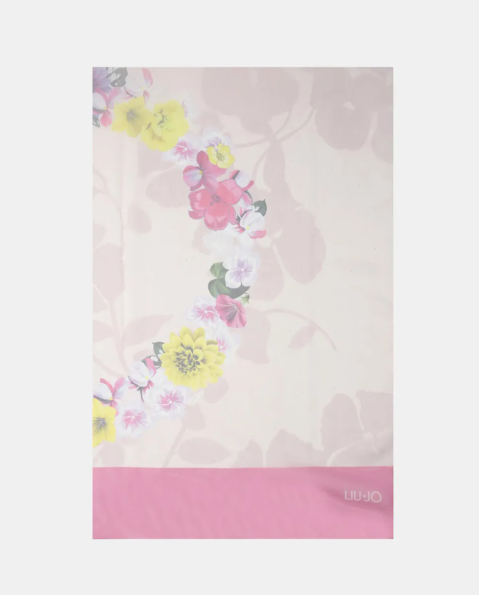 

LIUJO MAXI LOGO ПАЛАНТИН, розовый