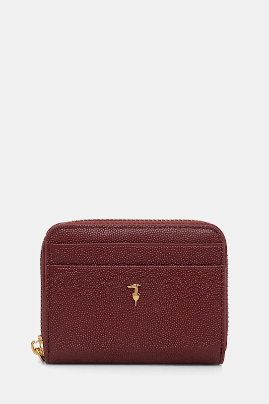 

Кожаный кошелек Trussardi, бордовый
