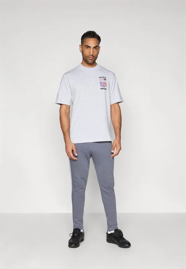 Футболка с графическим принтом, форма национальной сборной Adidas Performance, Light Grey Heather — фото 2