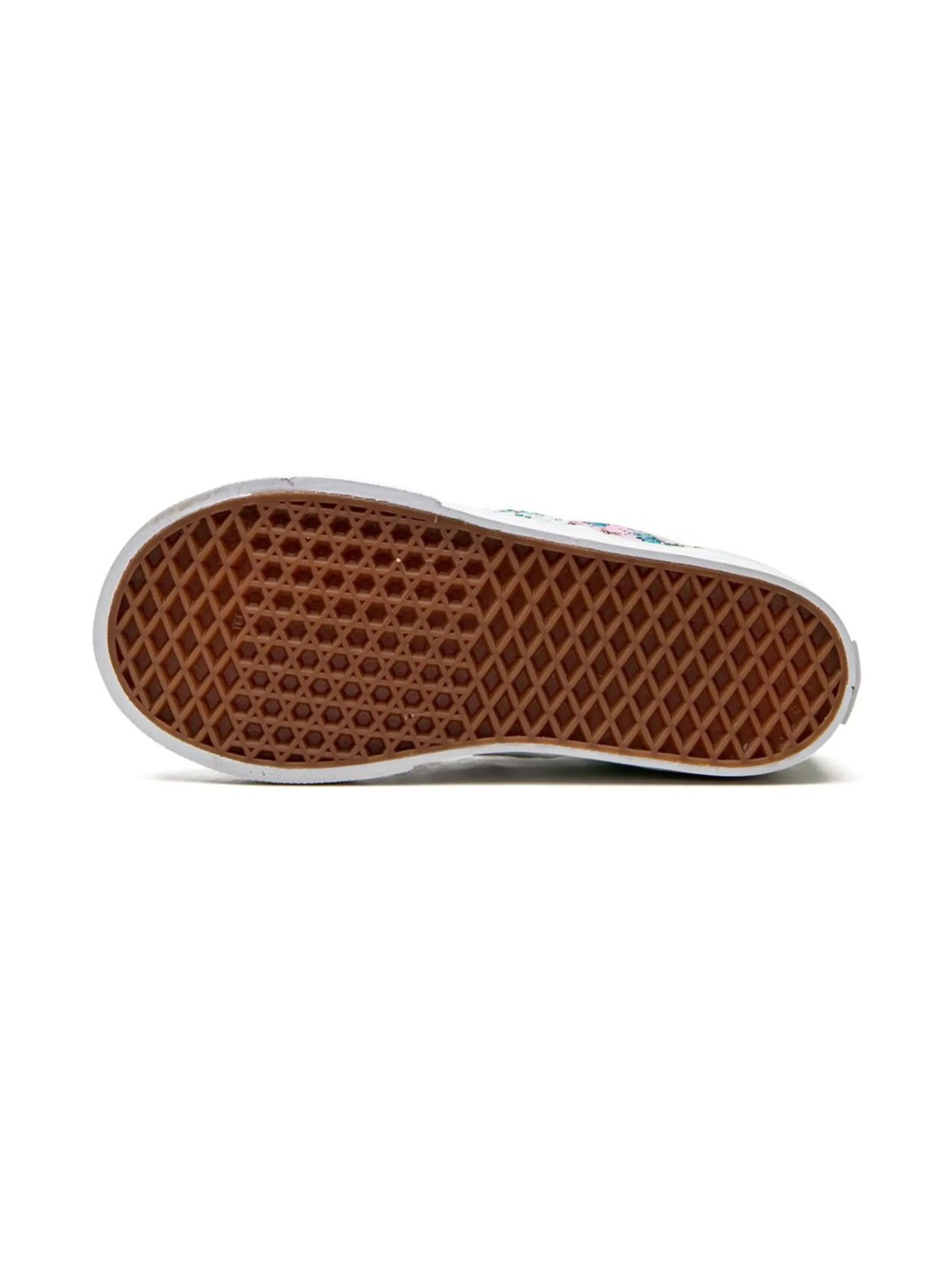 Кеды Authentic Elastic Lace Vans Kids, зеленый — фото 4