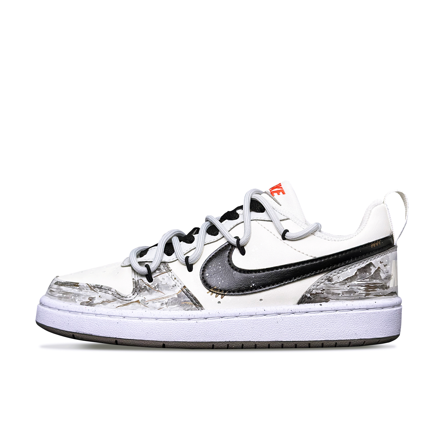 

Детские скейтерские кроссовки Court Borough для младших школьников Nike, черный