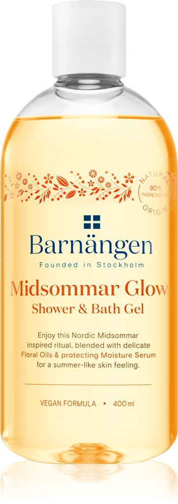

Гель для душа и ванны Midsommar Glow Barnängen, 400 мл