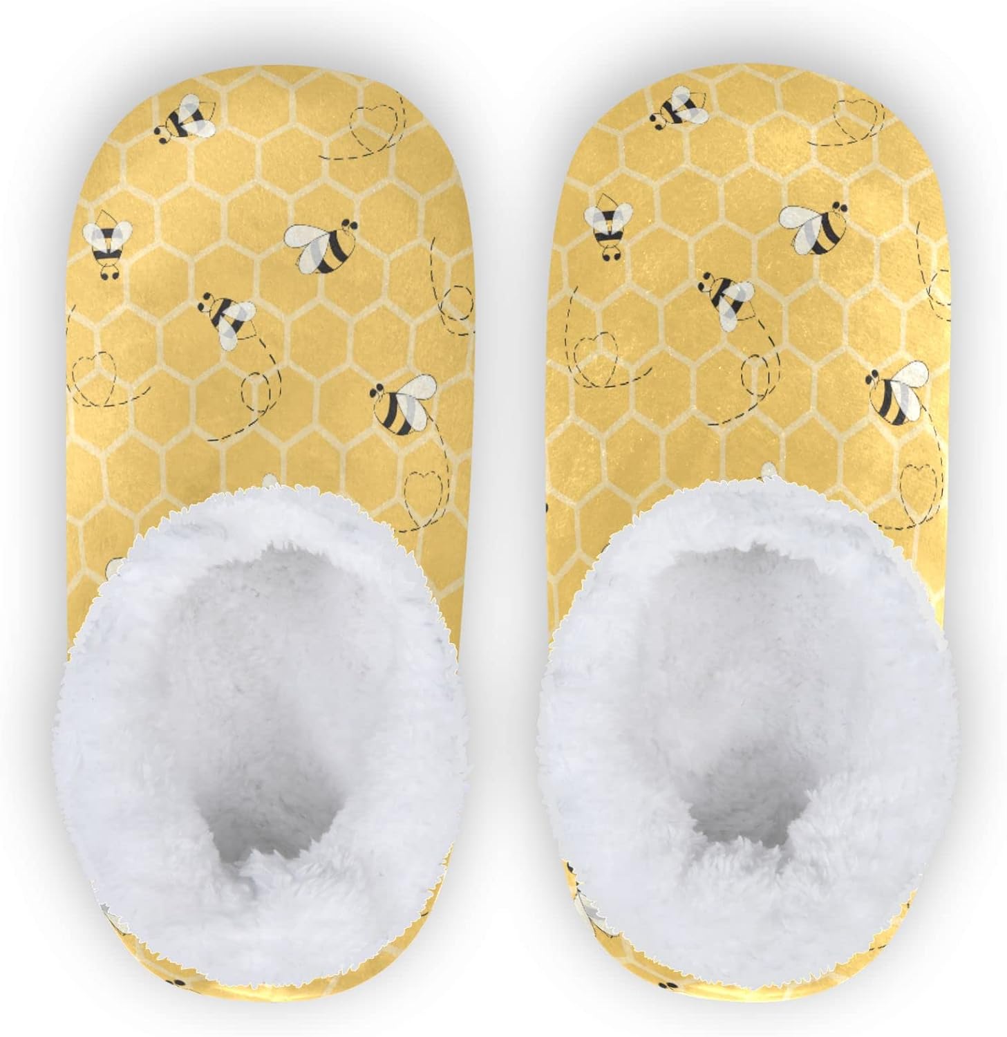 

Детские тапочки Ceiurey для мальчиков и девочек, мягкая подошва с эффектом памяти, домашние тапочки для малышей, нескользящие, для спа, путешествий и дома, зимние тапочки для спальни, рождественские модели: дракон, коала, русалка, пчелы, Bees