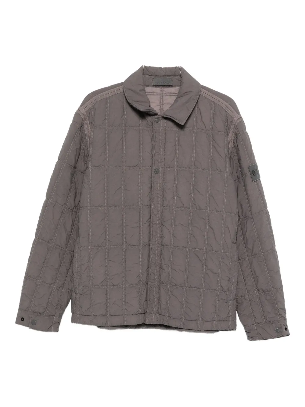 

Стеганая куртка Stone Island, серый