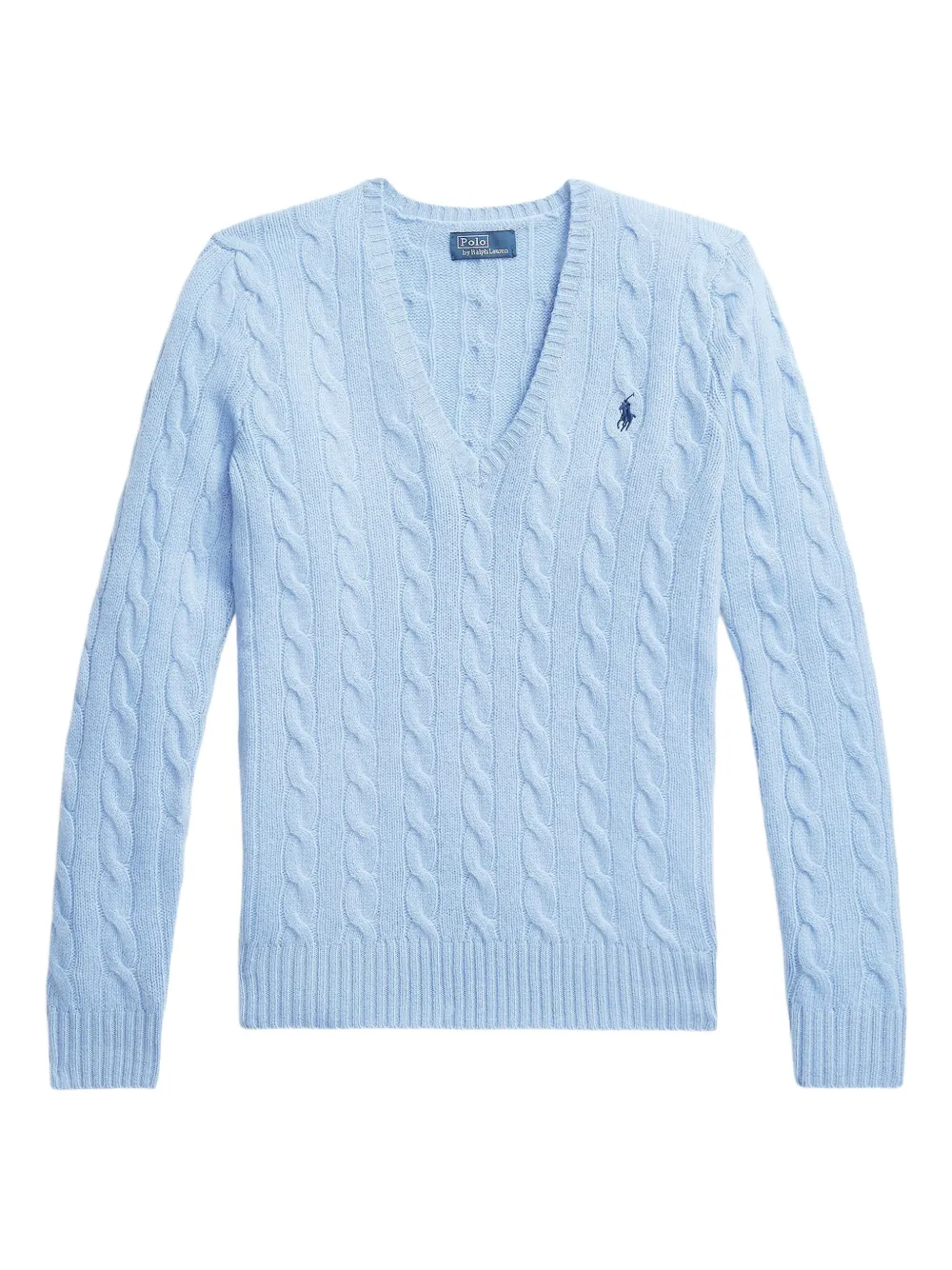 

Свитер фактурной вязки POLO RALPH LAUREN, синий