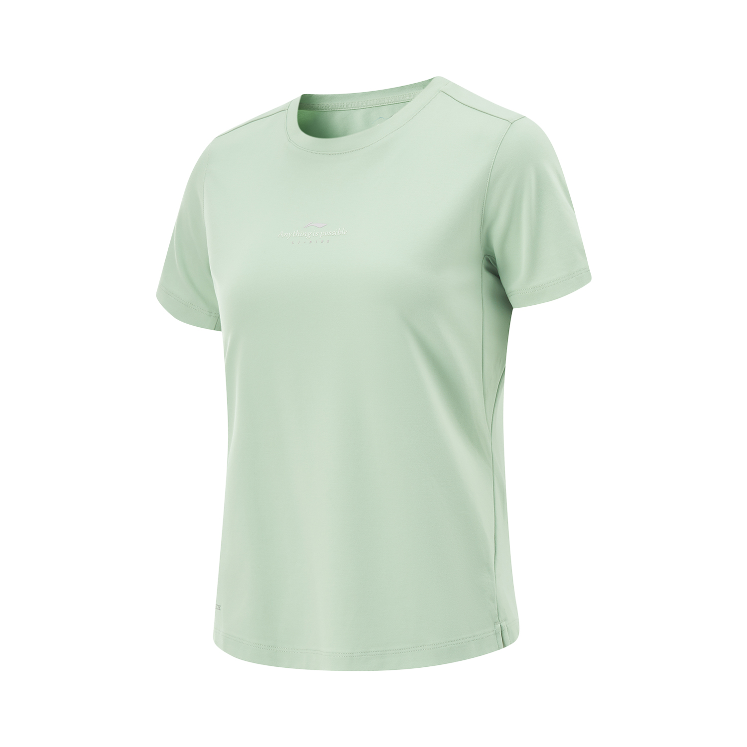 

LINING Футболка Fitness Series женская Tallow Green, Зеленый, LINING Футболка Fitness Series женская Tallow Green