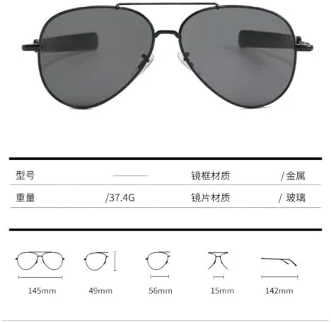 

Модные металлические солнцезащитные очки 2027 года для женщин и мужчин, трендовые очки для вождения, ретро-очки с защитой от ультрафиолета UV400 MTZJH, Black-gray