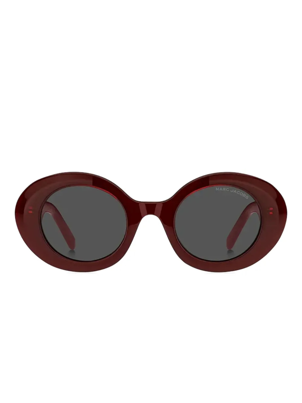 

Marc Jacobs Eyewear солнцезащитные очки в круглой оправе, красный