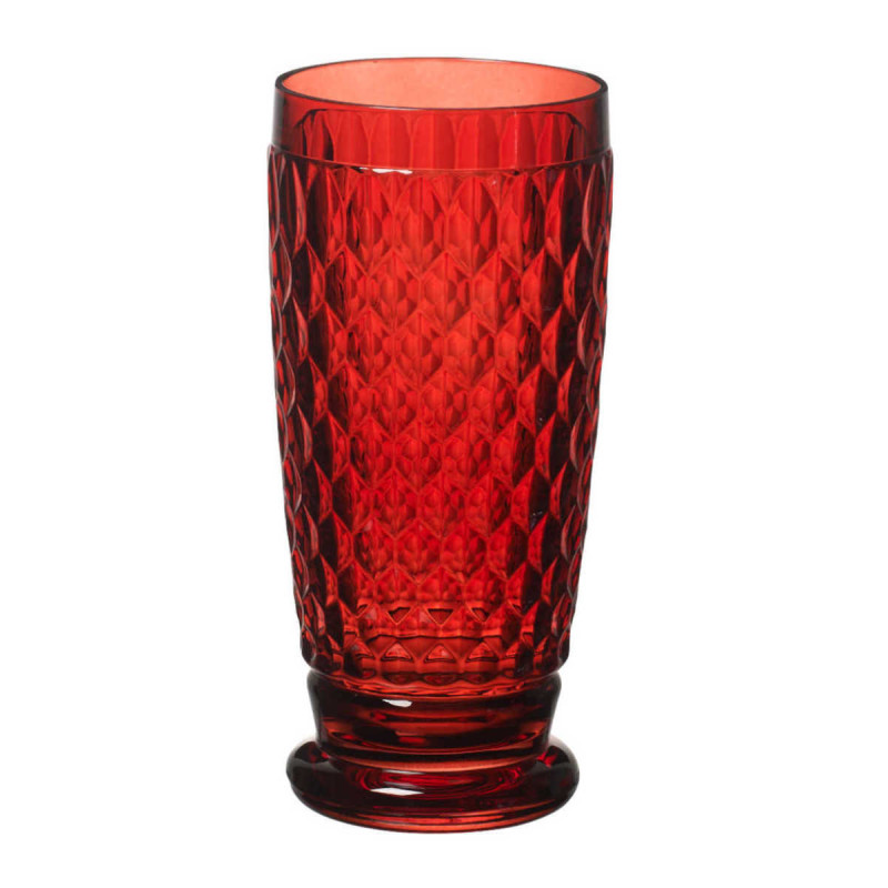 

Стакан Boston Colored Long Drink / Beer Mug стекло красный 0,40 л Villeroy & Boch, красный/прозрачный