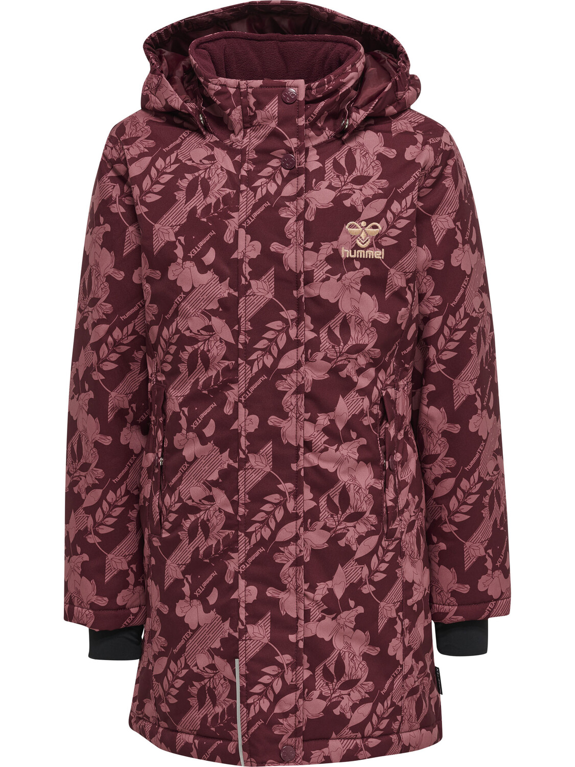 

Куртка Hummel Mantel Hmlalma Tex Coat, цвет WINDSOR WINE